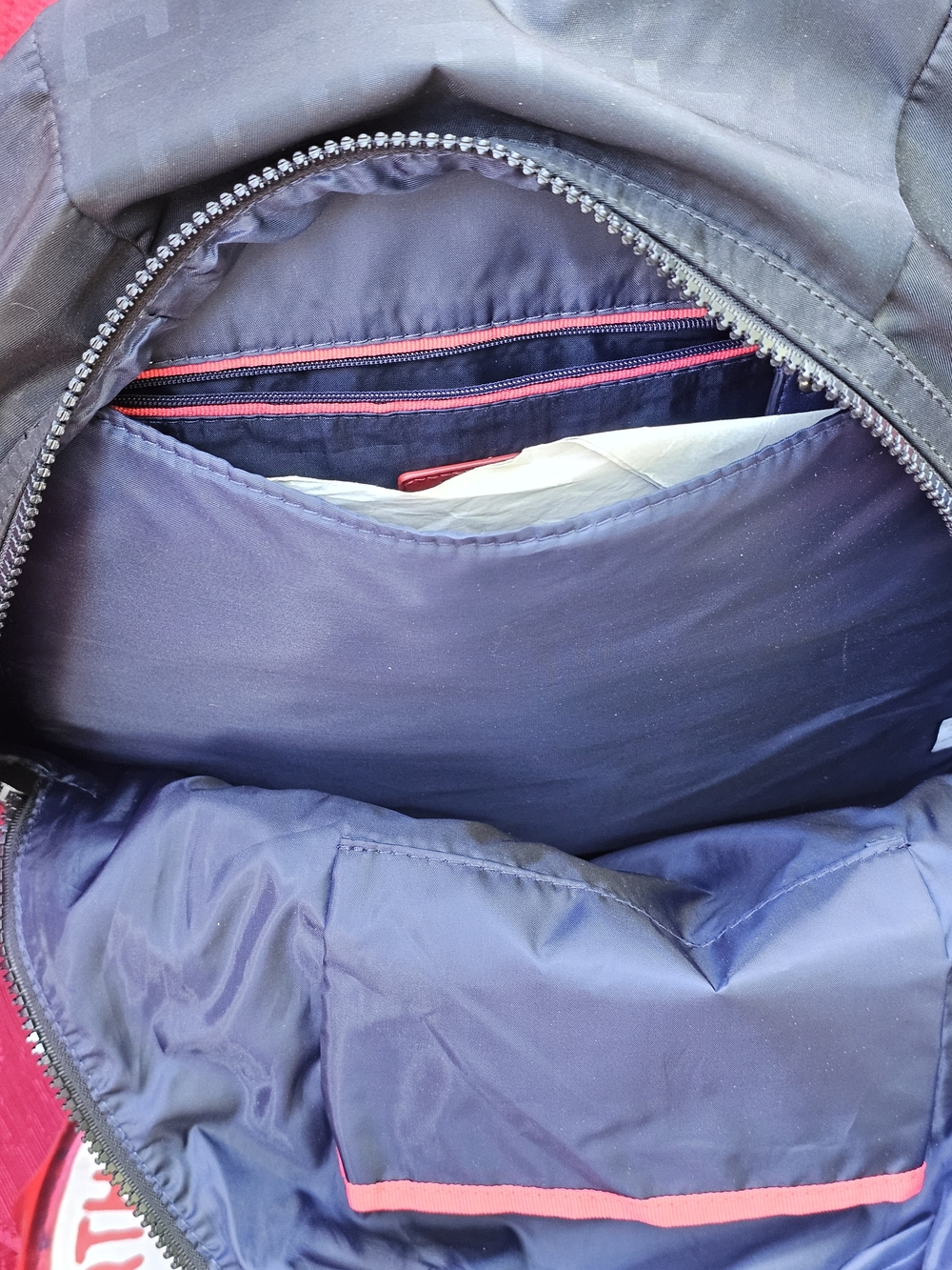 Tommy Hilfiger Charcoal Black Monogram Backpack - Picture 2 of 16